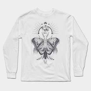 Butterfly Abstract Long Sleeve T-Shirt